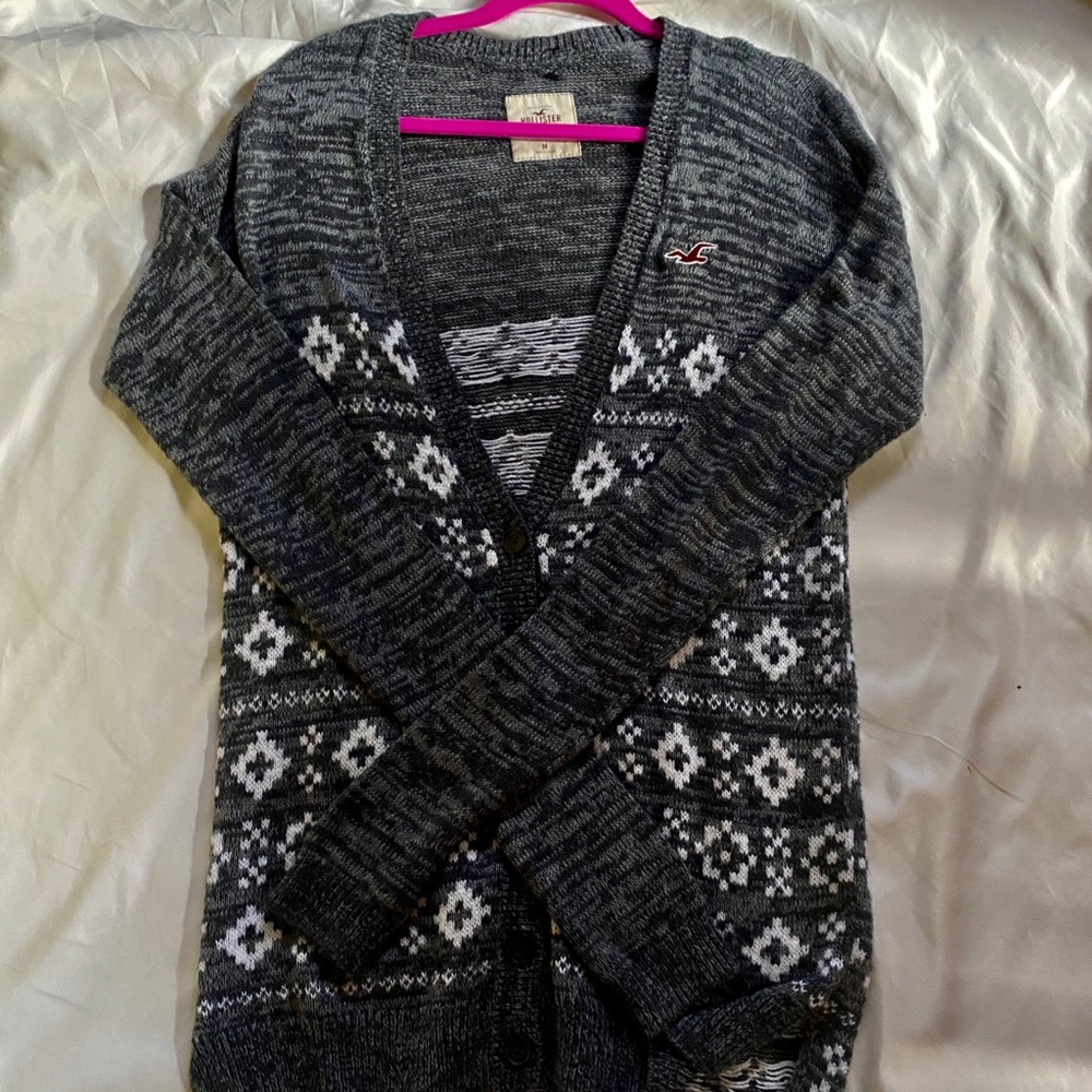 Long hollister sweater